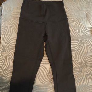 Lululemon wunderunder crop leggings